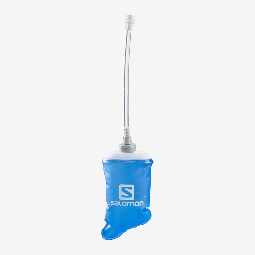 Mochila Trail Running Salomon Hombre Azules - Salomon Argentina SOFT FLASK 500ML/17OZ ,216548-BLC